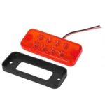 4 PCS 10-30V 8LED Car Tail Light Side Lamp - Image 5