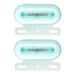 2 PCS 12V 12LED Car Oval Side Lamp