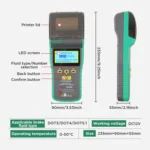 DUOYI DY23D Car Brake Fluid Detection Pen with Print Function - Image 3