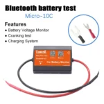 MICRO-10C 12V Bluetooth 4.0 Car Battery Tester - Image 2