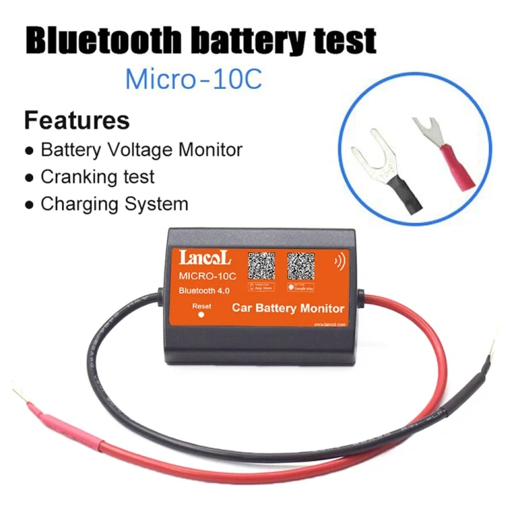 CRP6277_1.webp MICRO-10C 12V Bluetooth 4.0 Car Battery Tester - Image 2