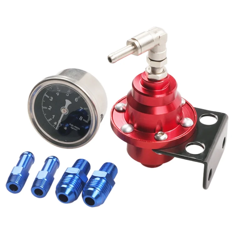 CRP6280.webp Car Modified Adjustable Fuel Pressure Regulator with Pressure Gauge - Image 1