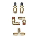 18 Feet 1/4 inch Air Hose Pipe Tube Kit with 1/4 NPT Elbow Fitting - Image 5