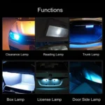 20pcs T10 3030-2SMD Car White Light LED Clearance Light Lamp - Image 5