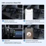 Car Bluetooth 5.2 Audio Receiver Support Wireless Calling - Image 7