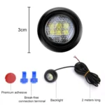 Car LED Super Bright Eagle Eye Reversing Light DC12V / 5W / 6000K / 650LM with Decoding - Image 4