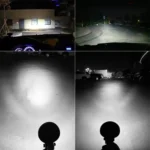 D0037 9.8W 10-30V DC 6000K 3 inch 14 LEDs Circle Offroad Truck Car Driving Light Work Light Spotlight Fog Light - Image 10