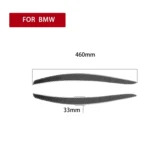 2 PCS / Set Carbon Fiber Car Lamp Eyebrow Decorative Sticker for BMW E92 / E93 2006-2012, Drop Glue Version - Image 2