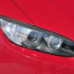 2 PCS / Set Carbon Fiber Car Lamp Eyebrow Decorative Sticker for BMW E92 / E93 2006-2012, Drop Glue Version - Image 5