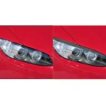 2 PCS / Set Carbon Fiber Car Lamp Eyebrow Decorative Sticker for BMW E92 / E93 2006-2012, Drop Glue Version - Image 7