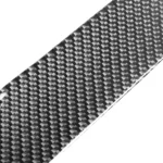 2 PCS / Set Carbon Fiber Car Lamp Eyebrow Decorative Sticker for BMW X5 / F15 2014-2018, Drop Glue Version - Image 3
