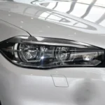 2 PCS / Set Carbon Fiber Car Lamp Eyebrow Decorative Sticker for BMW X5 / F15 2014-2018, Drop Glue Version - Image 5