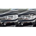 2 PCS / Set Carbon Fiber Car Lamp Eyebrow Decorative Sticker for BMW X5 / F15 2014-2018, Drop Glue Version - Image 6
