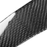 2 PCS / Set Carbon Fiber Car Lamp Eyebrow Decorative Sticker for Mazda 3 2010-2013 / M3 Xingcheng, Drop Glue Version - Image 3