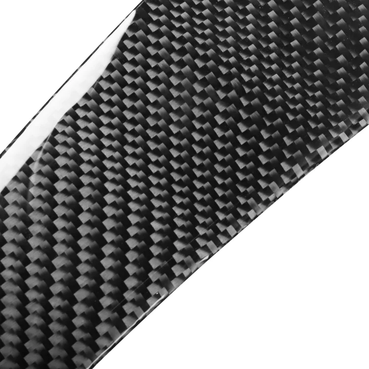 CRP6986_2.webp 2 PCS / Set Carbon Fiber Car Lamp Eyebrow Decorative Sticker for Volkswagen Passat B6 3C 2005-2010, Drop Glue Version - Image 3