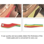 Car Brake Pad Scale Ruler Thickness Measuring Tool - Image 6
