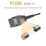 Car Computer ECU Memory Saver Rechargeable Battery Replacement Tool Kit Accessories - Image 3