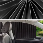 2 PCS Car Auto Sunshade Curtains Windshield Cover for the Rear Seat - Image 2