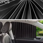 2 PCS Car Auto Sunshade Curtains Windshield Cover for the Front Seat