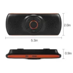T826 Car Bluetooth Wireless MP3 Player FM Player for Sun Visor - Image 4