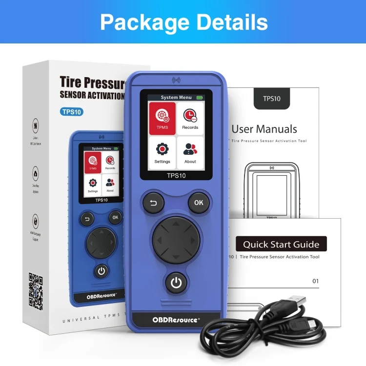 CRP7789_1.webp OBDResource TPS10 Car Tire Pressure Reset Meter EL50448 - Image 2