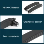 For Land Rover Discovery 2015-2019 Car Leather Texture Inside Door Left Handle LR076163, Left Driving - Image 5