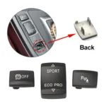 For BMW 3 Series Left Driving Car Central Control Multi-function Radar Button 6131 9252 912 - Image 4