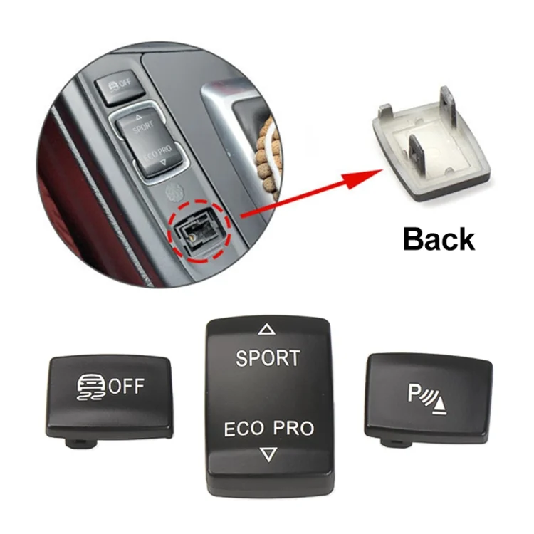 CRP7823_B3.webp For BMW 3 Series Left Driving Car Central Control Multi-function Radar Button 6131 9252 912 - Image 4