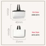 For Mercedes-Benz W212 2009-2013 Car Air Conditioning Exhaust Switch Paddle Air Conditioning Leaf Clip 212 830 0154 9116 - Image 4