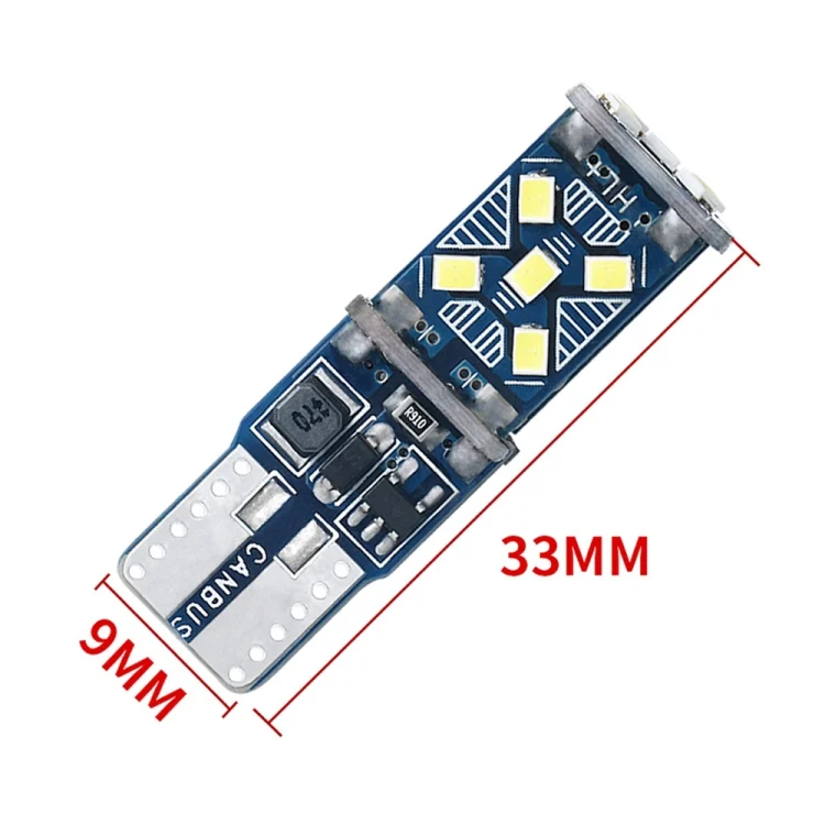 CRP7865_1.webp 4pcs T10 DC12V /  2.52W / 0.21A / 900LM Car Clearance Light with Decoding - Image 2