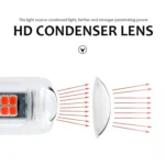 2pcs 1157 DC12V / 2.16W / 0.18A / 480LM Car LED Brake Light - Image 4