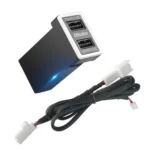 For Toyota Ralink 2014-2018 QC3.0 Dual USB Port Car Charger - Image 2
