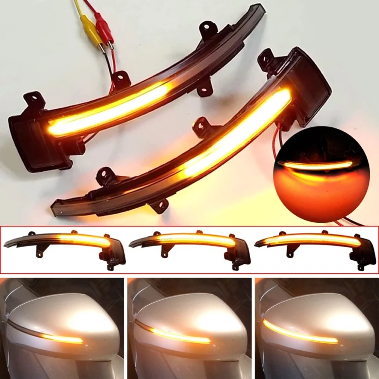 CRP7907TH_5.webp 1 Pair For Audi TT MK2 2007-2014 Car Dynamic LED Turn Signal Light Rearview Mirror Flasher Water Blinker - Image 6