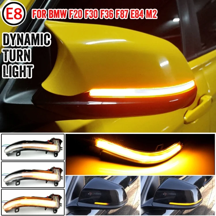 CRP7908T_5.webp 1 Pair For BMW 3 Series F20 Car Dynamic LED Turn Signal Light Rearview Mirror Flasher Water Blinker - Image 6