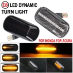 2pcs For Honda Civic 2001-2015 Car Dynamic LED Fender Side Light 34301-S5H-T02 - Image 5