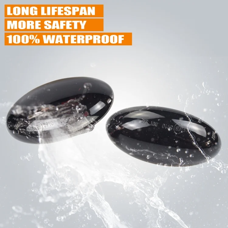 CRP7913_B2.webp 2pcs For Peugeot 1007 Car Dynamic LED Fender Side Light 817300H010 - Image 3