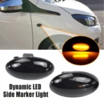 2pcs For Peugeot 1007 Car Dynamic LED Fender Side Light 817300H010 - Image 4