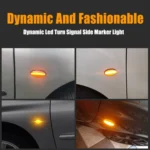 2pcs For Peugeot 1007 Car Dynamic LED Fender Side Light 817300H010 - Image 5