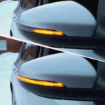 1 Pair For Volkswagen Golf 6 MK6 Car Dynamic LED Turn Signal Light Rearview Mirror Flasher Water Blinker, without Hole - Image 5