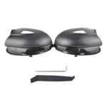 1 Pair For Volkswagen Golf 6 MK6 Car Dynamic LED Turn Signal Light Rearview Mirror Flasher Water Blinker, with Hole - Image 2