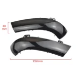 2pcs For Volkswagen Golf 5 MK5 2003-2008 Car Dynamic LED Turn Signal Light Rearview Mirror Flasher Water Blinker - Image 2
