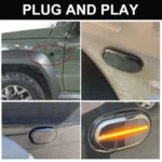 2pcs For Suzuki Jimny JB64W 2018/07- Car Dynamic LED Fender Side Light - Image 6