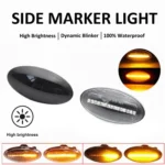 2pcs For Suzuki Grand Vitara JT 2005-2012 Car Dynamic LED Fender Side Light - Image 2