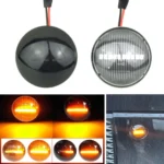 2pcs For Land Rover Range Rover L322 2002-2012 Car Dynamic LED Fender Side Light - Image 4