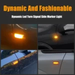 2pcs For Chevrolet Cruze 2009-2014 Car Dynamic LED Fender Side Light 1713423 - Image 5