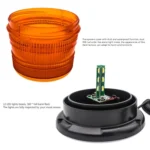 School Bus Engineering Vehicle Safety Warning Light Rear-end Collision Yellow Signal Lamp - Image 5