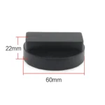 2pcs For BMW Automobile Jack Bracket Rubber Support Buffer Block - Image 2
