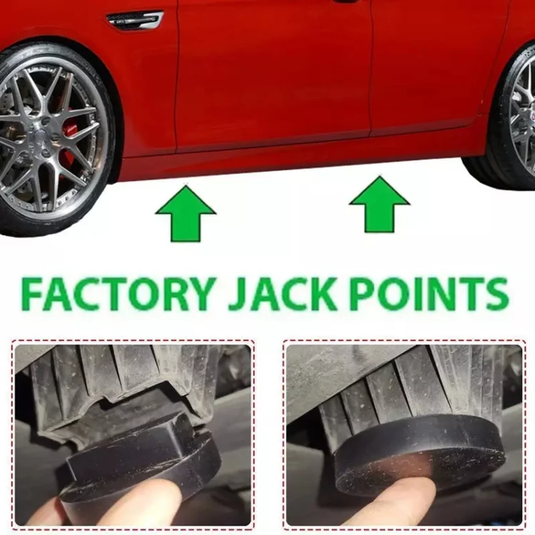 CRP7952_4.webp 2pcs For BMW Automobile Jack Bracket Rubber Support Buffer Block - Image 5