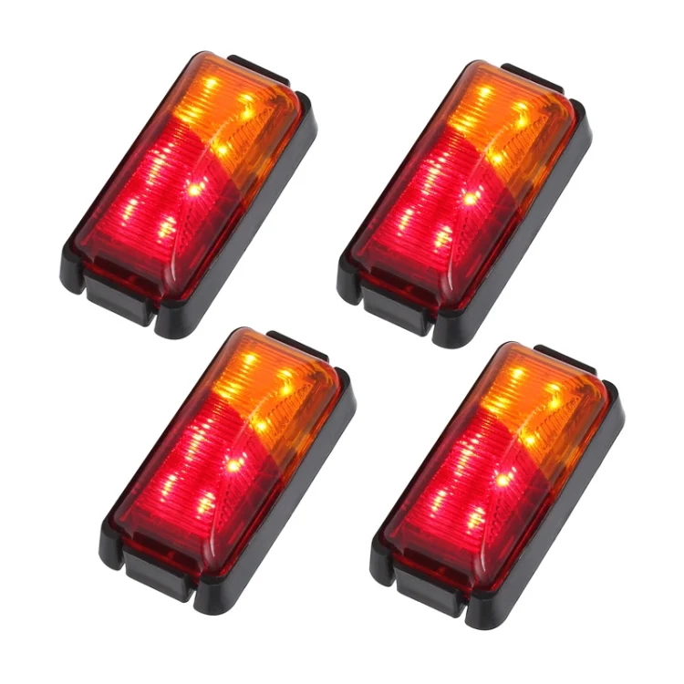 CRP7956_1.webp 4pcs MK-049 Truck 8LEDs Double Color Side Marker Light - Image 2