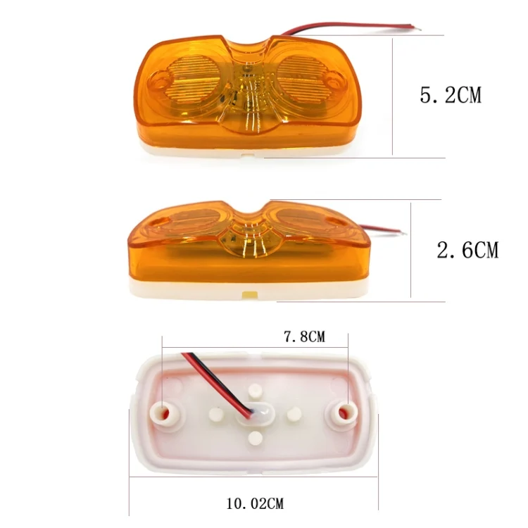 CRP7957_B3.webp 2pcs MK-106 Truck 12LEDs Side Marker Light - Image 4